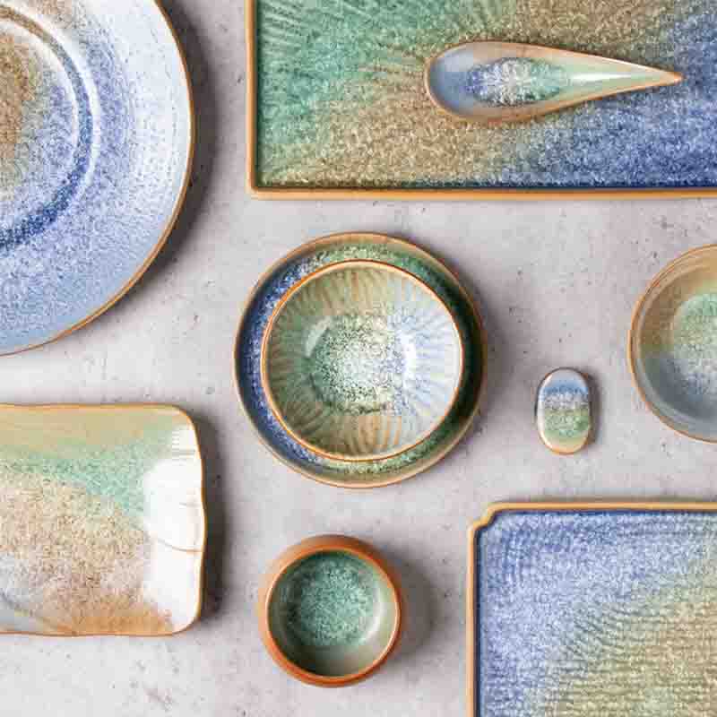 Wholesale Hotel & Restaurant Ceramic Tableware Komplettes Set aus vielseitigem Keramikgeschirr, das von einem erfahrenen Hersteller von Porzellangeschirr für die Gastronomie aus einer Hand entwickelt wurde