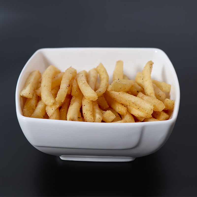 Max 80 Oz quadratische Suppenschüssel Salat Snack Schüssel-Porzellan