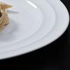 Moderne Weihnachtsverkaufsargumente Weiße Porzellanteller 