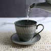 Chinesisches Porzellan-Teeservice, Vintage-Kaffeetassen-Set für Restaurants