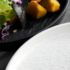 10-Zoll-Restaurantteller aus Porzellan, mikrowellengeeignet, spülmaschinenfest
