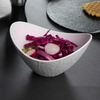 Mattweiße Keramikschalen, Restaurants, Salatschüsseln, Porzellan