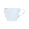 Kaffee, Tee und Espressozubehör, Cappuccino, weiße Restaurant-Tassen, individuelles Logo-Tassen-Set