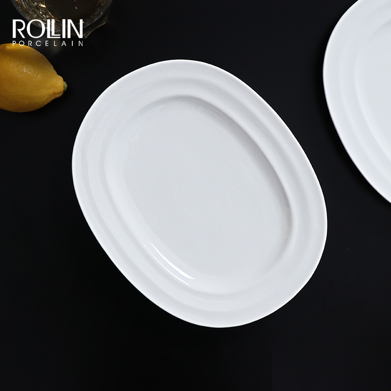 Platos De Ceramica Blanco für Restaurant