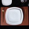 Hochwertiger rechteckiger Teller für Restaurants, rechteckig, 25,4 x 11,4 cm