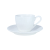 Kaffee, Tee und Espressozubehör, Cappuccino, weiße Restaurant-Tassen, individuelles Logo-Tassen-Set