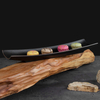 Sushi Display Kuchentablett Plato Rechteckig 12 Zoll Japanische Teller Restaurant 