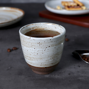 Teetassen, Keramik, rustikal, chinesische Tasse, Porzellan, gerade Tasse