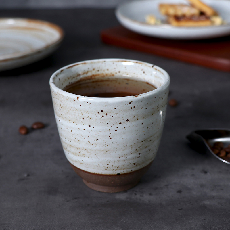 Teetassen, Keramik, rustikal, chinesische Tasse, Porzellan, gerade Tasse