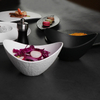 Mattweiße Keramikschalen, Restaurants, Salatschüsseln, Porzellan