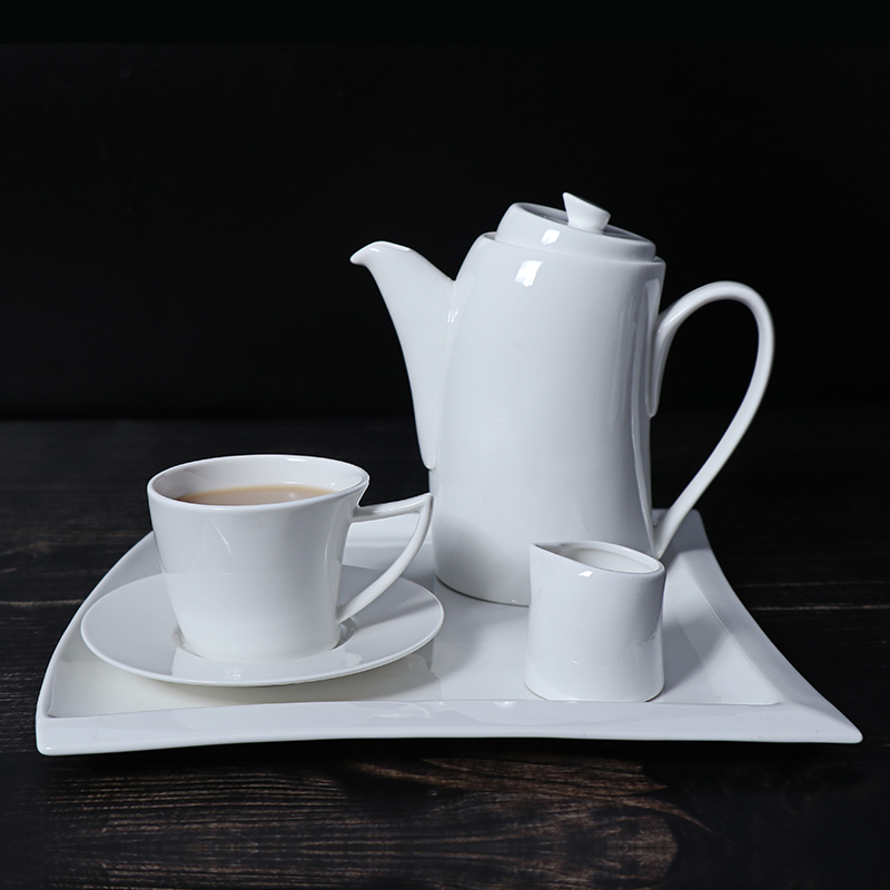 Confident Lady Design Keramik-Teekannen-Set, Porzellan-Teekanne, 590 ml