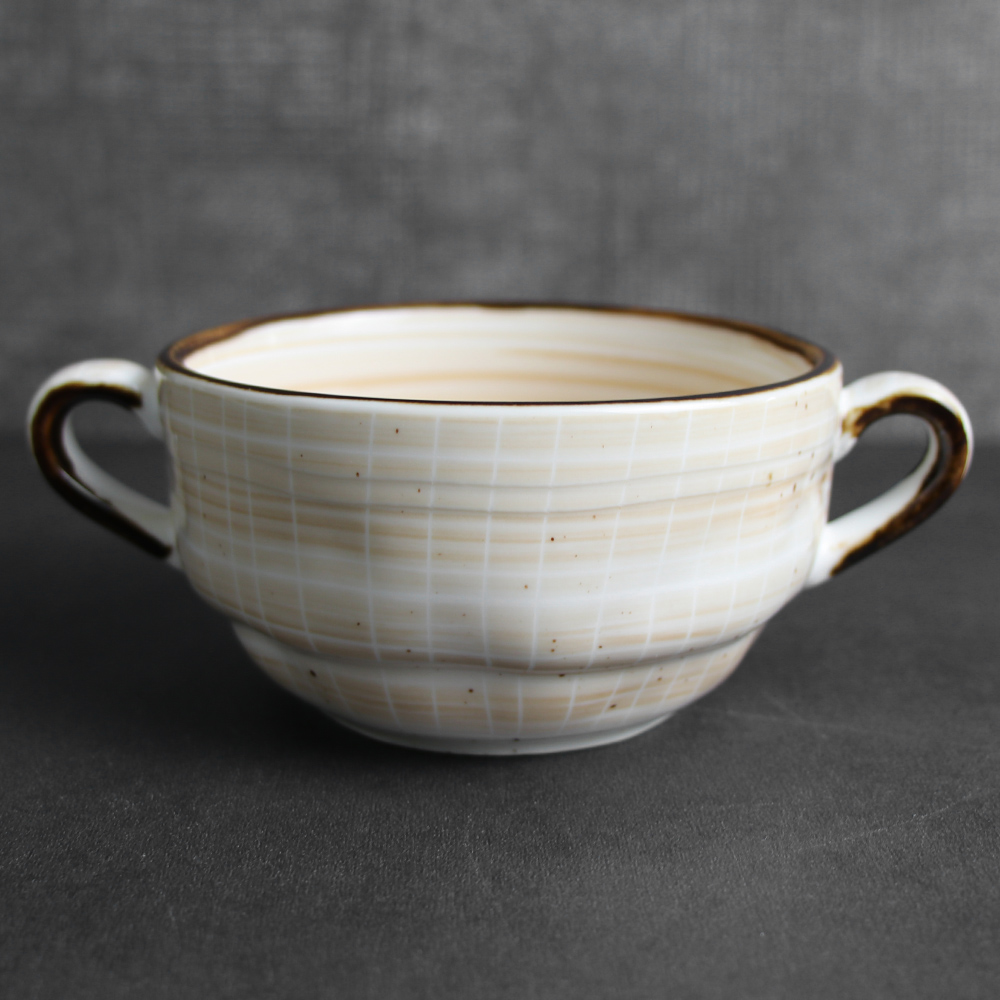 Bunte beige Keramik-Reisschüssel, Geschirr, Porzellan, Suppenschüsseln, einfache Salatschüssel, Haushalt, Restaurant, Geschirr-Set, bestes Geschenk