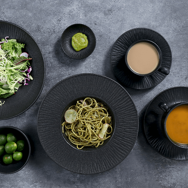 Chaozhou Steingut Sushi-Teller-Set, Keramik, rechteckig, Holzteller, Set, Geschirr, Luxus-Essgeschirr für Restaurantbedarf