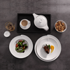 Kitchen Hotel Geschirr White Wave Tafelservice und Teller