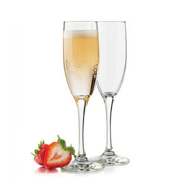 Glas-Geschenkset, maßgeschneidertes Hotelgeschirr, Restaurantgeschirr, 6 Unzen 7,5 Unzen Flötenglas