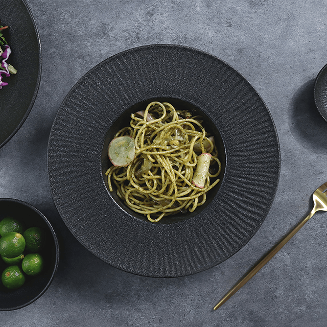 Chaozhou Steingut Sushi-Teller-Set, Keramik, rechteckig, Holzteller, Set, Geschirr, Luxus-Essgeschirr für Restaurantbedarf