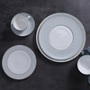 Weißes Geschirr aus Bone China, Bone China-Porzellan, Bone China-Geschirr