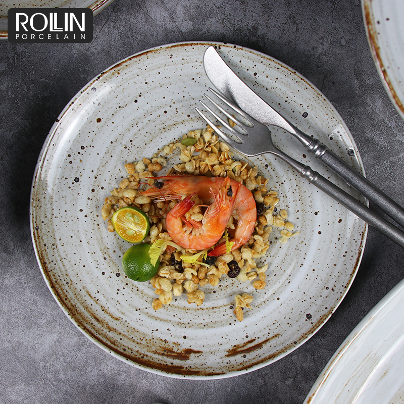 Großhandel Geschirrset Vintage Tellerset Geschirr 