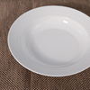Weißes Porzellan-Essteller-Set, Keramikgeschirr