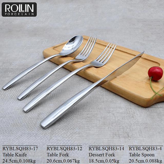 Kann individuelle Logo-Edelstahl-Bestecksets für das Hotel herstellen