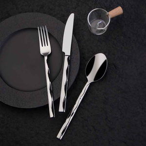 Hotelbesteck aus Edelstahl 304, Messer, Gabel, Löffel