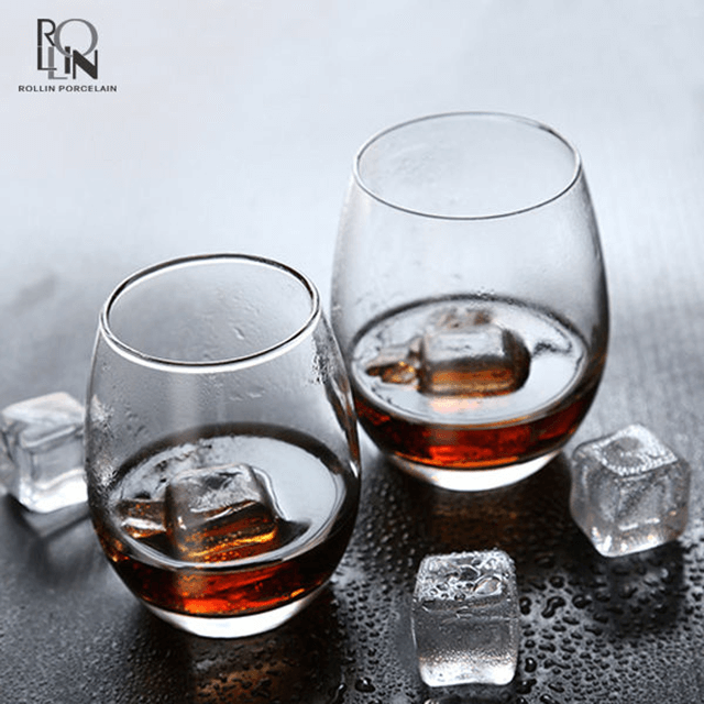 Whiskey-Kristall-Trinkglas, Highball-Glasbecher 