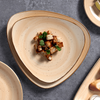 Homeware Restaurantgerichte Frühstücksteller Moderner großer italienischer Truthahnteller aus Keramik