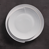 Kitchen Hotel Geschirr White Wave Tafelservice und Teller