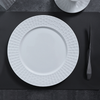 Hotel Ware Teller-Set, Geschirr, weißes Geschirr-Set, Bone China-Geschirr-Set