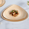 Homeware Restaurantgerichte Frühstücksteller Moderner großer italienischer Truthahnteller aus Keramik