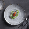 Runder 25-cm-Porzellanteller für Restaurants Super Steingutteller für Amazon 