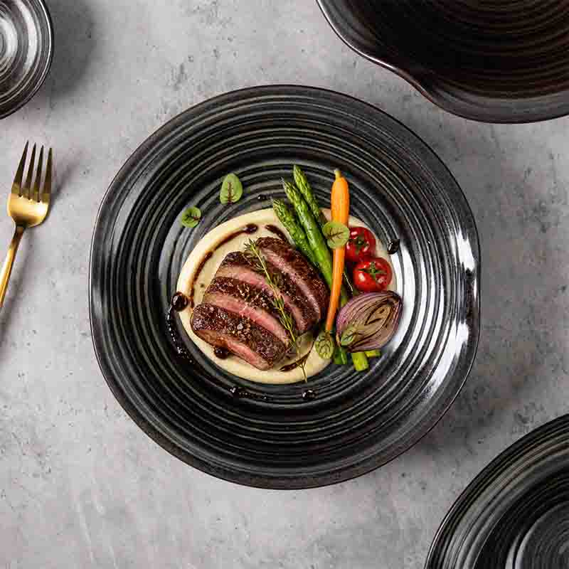 Großhandelshersteller von Porzellangeschirr im Restaurantstil