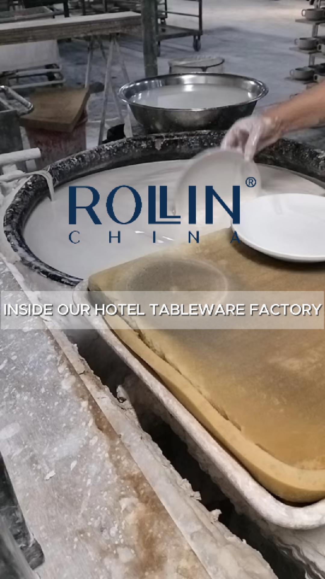 Video zur Produktion von ROLLIN-Keramikgeschirr