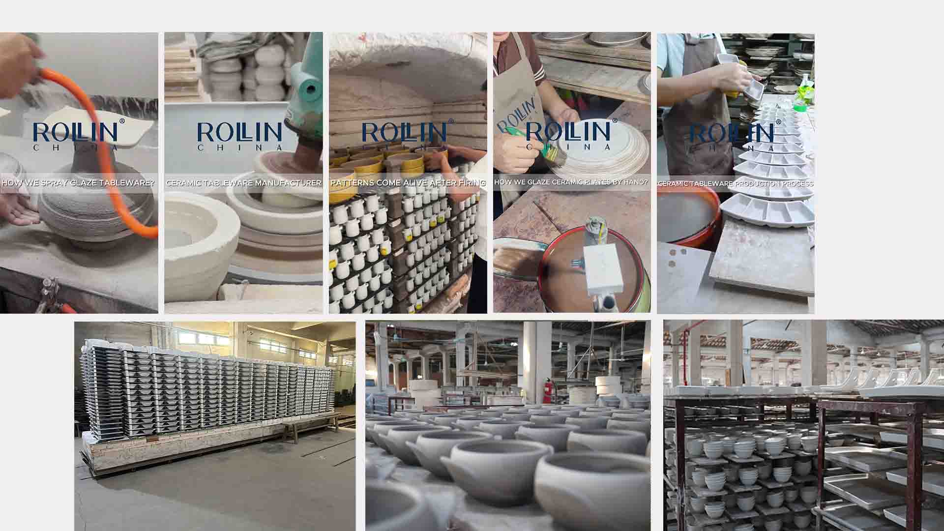 Fotos der ROLLIN Porzellanfabrik